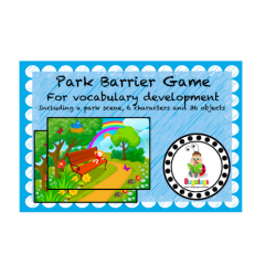 Barrier Game for vocabulary development at the Park